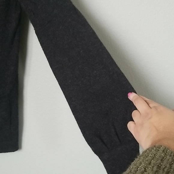 Anthropologie Tulle Preppy Dark Academia wool blend cardigan Small - Picture 5 of 6